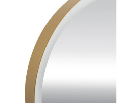 Зеркало для ванной Аквародос Лоренцо black D-70 sensor с LED-подсветкой золото АР000113281