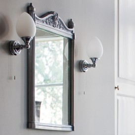 Зеркало для ванной Burlington Georgian полированный алюминий T37 ALU