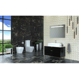 Дзеркало для ванної Devit Optima 100х70 см з LED підсвічуванням 5240130