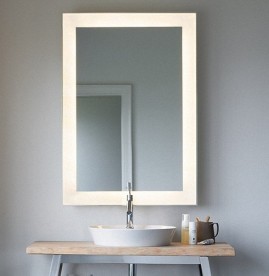 Зеркало для ванной Duravit Cape Cod 76,6х110,6 см с подсветкой CC964100000