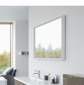 Дзеркало для ванної Duravit L-Cube 100х70 см з підсвічуванням LC738200000