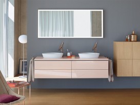 Дзеркало для ванної Duravit L-Cube 120х70 см з підсвічуванням LC738300000