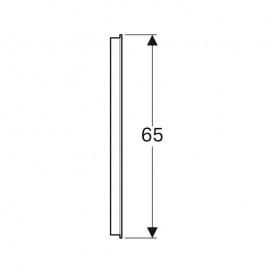 Зеркало для ванной Geberit Option 50x65 с подсветкой 500.581.00.1