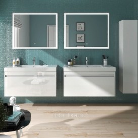 Зеркало для ванной Kerama Marazzi Buongiorno 100х80 см с LED-подсветкой Mi.100