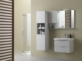 Зеркало для ванной Kolpa-San Lana OGL 65 65х70 см ДСП серый 510860