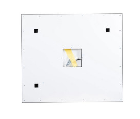 Зеркало для ванной комнаты Аквародос Luce sensor 80х70 см с подсветкой черный АР000112805