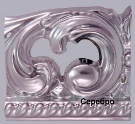 Зеркало для ванной Marsan Angelique 100х75 см серебро Angelique100х75silver