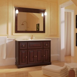 Дзеркало для ванної Marsan Desiree 92х120 см венге Desiree92х120