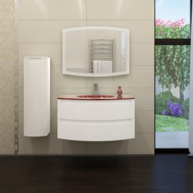 Дзеркало для ванної Marsan Madeleine-2 67х90 см з LED підсвічуванням Madeleine2-67х90