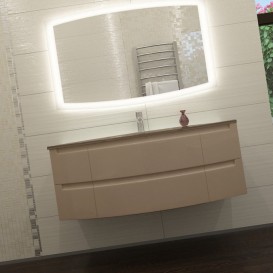 Дзеркало для ванної Marsan Madeleine-2 67х120 см з LED підсвічуванням Madeleine2-67х120