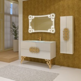 Дзеркало для ванної Marsan Malvine 73х87 см з LED підсвічуванням Malvine73х87