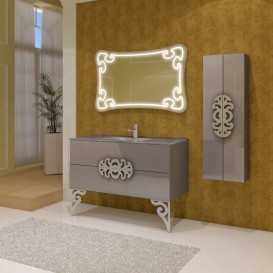 Дзеркало для ванної Marsan Malvine 73х87 см з LED підсвічуванням Malvine73х87