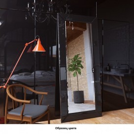 Дзеркало для ванної Marsan Milena 105х75 см чорний Milena105х75black