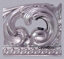 Зеркало для ванной Marsan Penelope 87х112 см серебро Penelope87х112silver