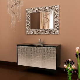 Зеркало для ванной Marsan Penelope 87х112 см серебро Penelope87х112silver