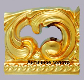 Дзеркало для ванної Marsan Vincent 100х75 античне золото Vincent100х75gold