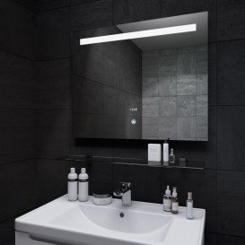 Зеркало для ванной Sanwerk Lava DeLuxe 70х65 см с LED-подсветкой ZL0000121