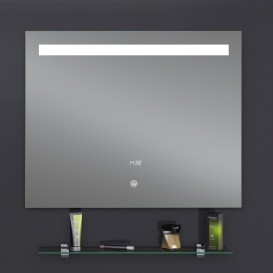 Зеркало для ванной Sanwerk Lava DeLuxe 80х65 см с LED-подсветкой ZL0000122