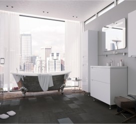 Дзеркало для ванної Sanwerk Lava Каліпсо 100х65 см з LED-підсвіткою ZL0000182