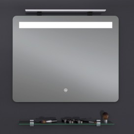 Дзеркало для ванної Sanwerk Lava Рада 70х65 см з LED-підсвіткою ZL0000170