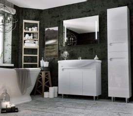 Дзеркало для ванної Sanwerk Lava Стелла 80х65 см з LED-підсвіткою ZL0000140