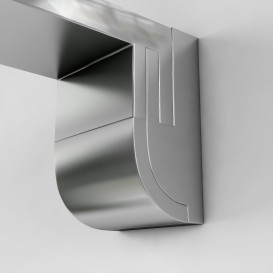 Зеркало для ванной Sanwerk Симпли Минима 80х65 см со светильником Led Смарт PL 30 см ZS0000346