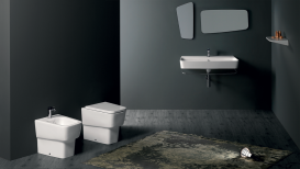 Дзеркало для ванної Simas Baden Baden 60,5х28,5 см білий/сріблясто-сірий DES1