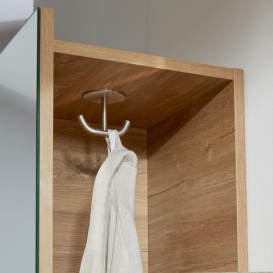 Зеркало для ванной Villeroy & Boch Subway 3.0 45х170 см с полками слева ДСП дуб канзас C59600RH