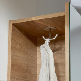 Дзеркало для ванної кімнати Villeroy & Boch Subway 3.0 45х170 см з полицями праворуч ДСП дуб канзас C59700RH