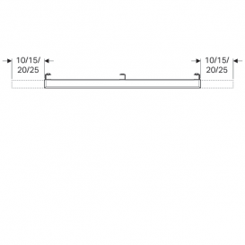 Дзеркало Geberit iCon 120х75 см з підсвічуванням 840720000