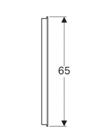 Дзеркало Geberit Option Basic 40х65 см двостороннє підсвічування 500.580.00.1