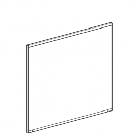 Дзеркало Geberit Option Plus 75х70 см з прямим і фоновим освітленням 501.072.00.1