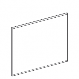 Дзеркало Geberit Option Plus 90х70 см з прямим і фоновим освітленням 501.073.00.1