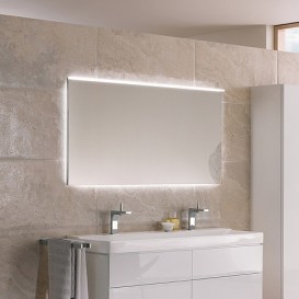 Зеркало Geberit Xeno² 140х71 см с прямым освещением и фоновой подсветкой 500.203.00.1