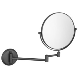 Зеркало косметическое Kroner KRP Graz-GRP1118 с 2-кратным увеличением графит CV035559