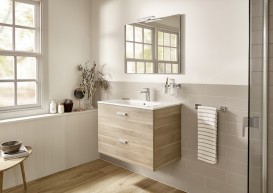 Зеркало настенное прямоугольное Roca Victoria Basic 120х60 корпус ДСП A812330406