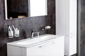 Дзеркало настінне Ravak Ring 1000 прямокутне біле X000000777