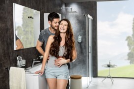 Дзеркало настінне Ravak Ring 1000 прямокутне біле X000000777