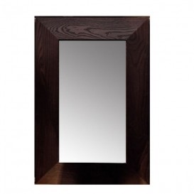 Зеркало настенное в деревянной раме Kerasan Bentley 80х100 (100х80) см тёмный ясень 918047