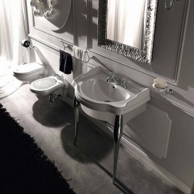 Дзеркало настінне в рамі Kerasan Retro 70х100 см срібло 736502