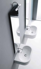 Дзеркало в підсвічується рамі Kerasan 40х115 см 732501