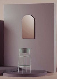 Дзеркало у ванній кімнаті Artceram Arco 50х90 см з підсвічуванням ACS013