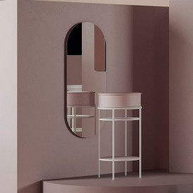 Зеркало в ванную комнату Artceram Arco 50х120 см с подсветкой ACS014