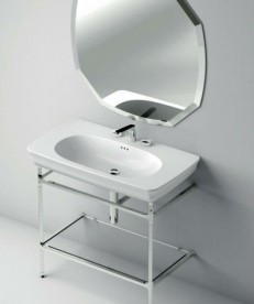 Зеркало в ванную комнату ArtCeram Civitas 90х90 см CIA011