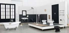 Дзеркало у ванну кімнату ArtCeram Italiana 70х90 см чорний глянсовий ACS002 03