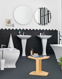 Дзеркало у ванну кімнату ArtCeram Round Ø 80 см ACS009