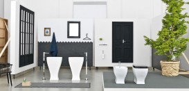 Зеркало в ванную комнату ArtCeram Vela 70х90 см чёрный глянцевый ACS003 03