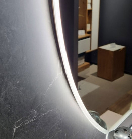 Зеркало в ванную комнату Fancy Marble Saona 100 см со светодиодной подсветкой Saona 1000