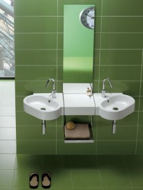 Зеркало в ванную комнату Hatria Area 35х110 см Y0Y1