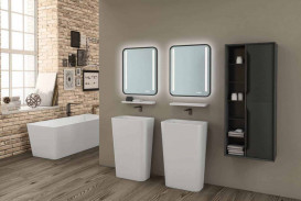 Дзеркало у ванній кімнаті Kolpa San Ramona OGR 60-LED 630х750 мм з підсвіткою 547740